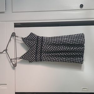 Trixxi Navy flower sun dress